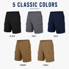 Men’s Super Stretch Cargo Shorts (3-Pack) product image