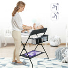 Infant Changing Table with Side Basket and Bottom Shelf product image