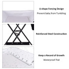 Infant Changing Table with Side Basket and Bottom Shelf product image