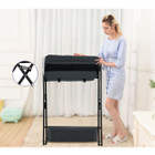 Infant Changing Table with Side Basket and Bottom Shelf product image