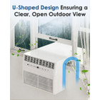 U-Shaped Window Air Conditioner product image