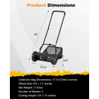 5 Blade Push Reel Manual Lawn Mower product image