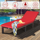 Outdoor Rattan Chaise Lounge (1- or 2-Pack) product image