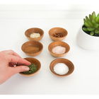 6-Piece Wooden Recipe Prep Bowl Set product image