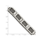 8.5" Men's Stainless Steel Cable Bracelet product image