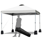 Pop Up 10' x 10' Canopy with Rolling Carry Bag and Sandbags product image