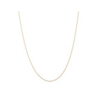 18" 14K Yellow Gold Cable Rope Chain (0.5mm) product image