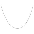18" 5R Chain in White Gold product image