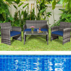 Patio Rattan Furniture Set (8 Pieces) product image