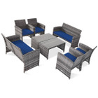 Patio Rattan Furniture Set (8 Pieces) product image