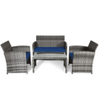 Patio Rattan Furniture Set (8 Pieces) product image