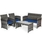 Patio Rattan Furniture Set (8 Pieces) product image