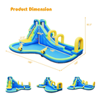Inflatable Climbing Wall Splash Pool Bouncer product image