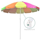 Yescom Rainbow Beach Umbrella  product image