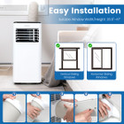 6000 BTU 4-in-1 AC Portable Air Conditioner product image