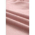 Faith Solid Ribbed Knit Round Neck Pullover Sweatshirt product image