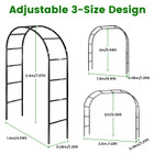 Adjustable Metal Garden Arch (1- or 2-Pack) product image