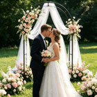 Adjustable Metal Garden Arch (1- or 2-Pack) product image