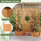 Outdoor Privacy Screen with Planter Boxes product image