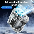 Portable Waist Clip Fan with LED Flashlight product image