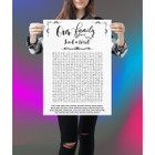 Personalized Family or Group Word Search Print (15-Pack) product image