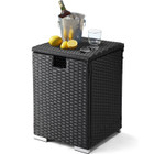 Rattan Propane Tank Cover Table product image