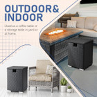 Rattan Propane Tank Cover Table product image