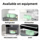 2-Compartment Portable Lunch Box product image