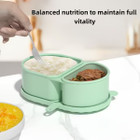 2-Compartment Portable Lunch Box product image