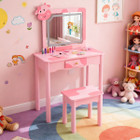 Kids' Dressing Table Set with LED Backlit product image