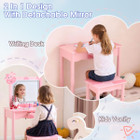 Kids' Dressing Table Set with LED Backlit product image