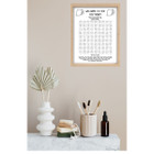 'Welcome to the Restroom' Art Print product image