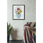 Personalized Family Flower Bouquet Print product image