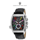 Christian Van Sant Men's Grandeur Black Dial Watch product image