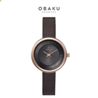 Obaku Women's Classic Black Dial Watch product image