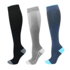Outdoor Sports Compression Knee High Socks (3-Pack) product image