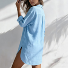 Women's Oversized Textured Shirt Dress product image