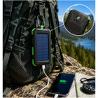 Solar Power Bank with Flashlight and Compass product image