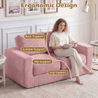 Corduroy Loveseat Floor Sofa  product image