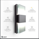 Atomi Adjustable Indoor/Outdoor Wall Sconce (2-Pack) product image