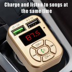 Bluetooth FM Transmitter and USB Car Adapter product image