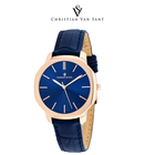 Christian Van Sant Women's Octave Slim Blue Dial Watch product image