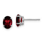 Swarovski Crystal Garnet Earrings  product image