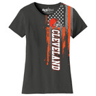 Women's Football USA Flag T-Shirt product image