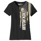 Women's Football USA Flag T-Shirt product image