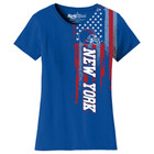 Women's Football USA Flag T-Shirt product image
