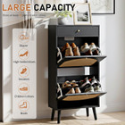 Flip-Top Shoe Cabinet product image