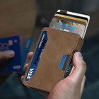Slim Aluminum Pop-Up Credit Card Holder with Money Clip product image