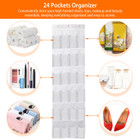 24-Pocket Over-the-Door Shoe Rack product image