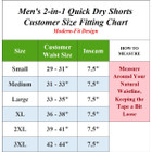 Men’s 2-in-1 Athletic Gym Shorts (5-Pack) product image